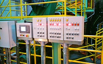 Apparatskåp till industrin