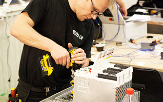 Produktion av automationsteknik